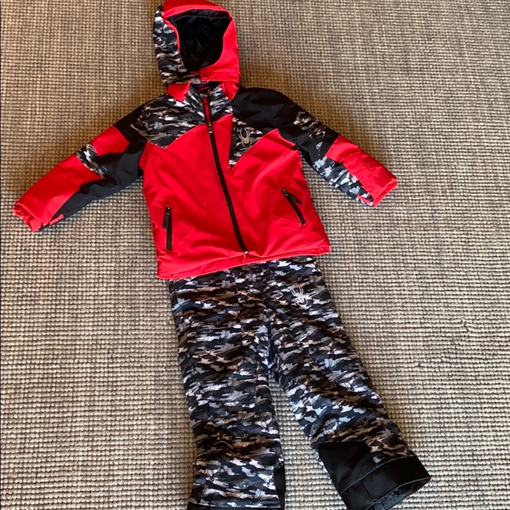 Spider Kids Snow Suit Set